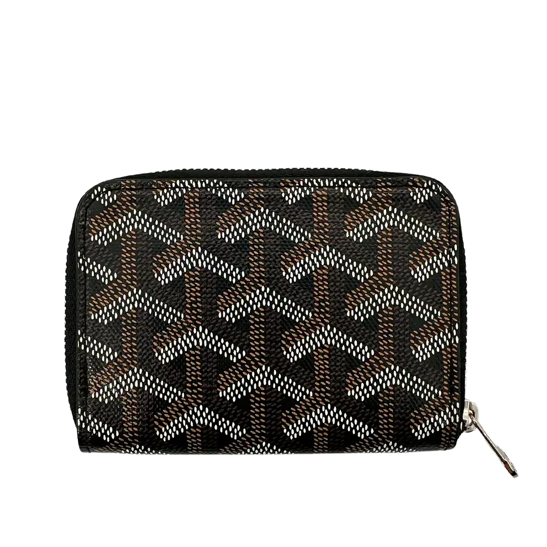 Goyard Goyardine Matignon PM Wallet schwarz Geldbörse / sehr gut Goyard