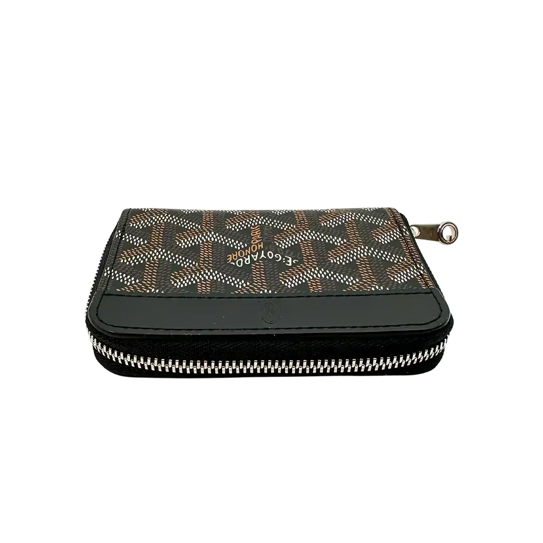 Goyard Goyardine Matignon PM Wallet schwarz Geldbörse / sehr gut Goyard
