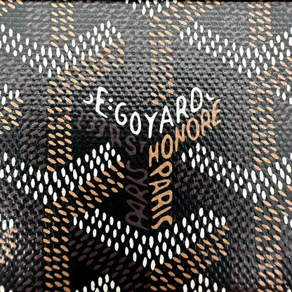 Goyard Goyardine Matignon PM Wallet schwarz Geldbörse / sehr gut Goyard
