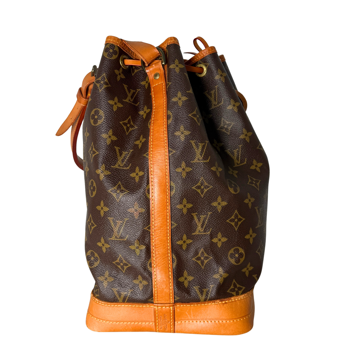 Louis Vuitton Grand Sac Noé Monogram Canvas Braun / gut