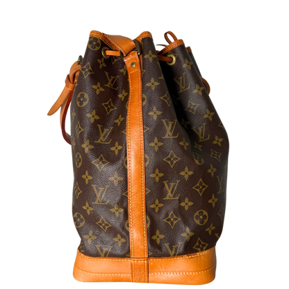 Louis Vuitton Grand Sac Noé Monogram Canvas Braun / gut