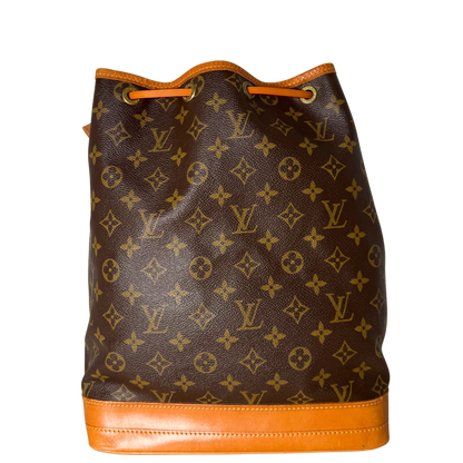Louis Vuitton Grand Sac Noé Monogram Canvas Braun / gut