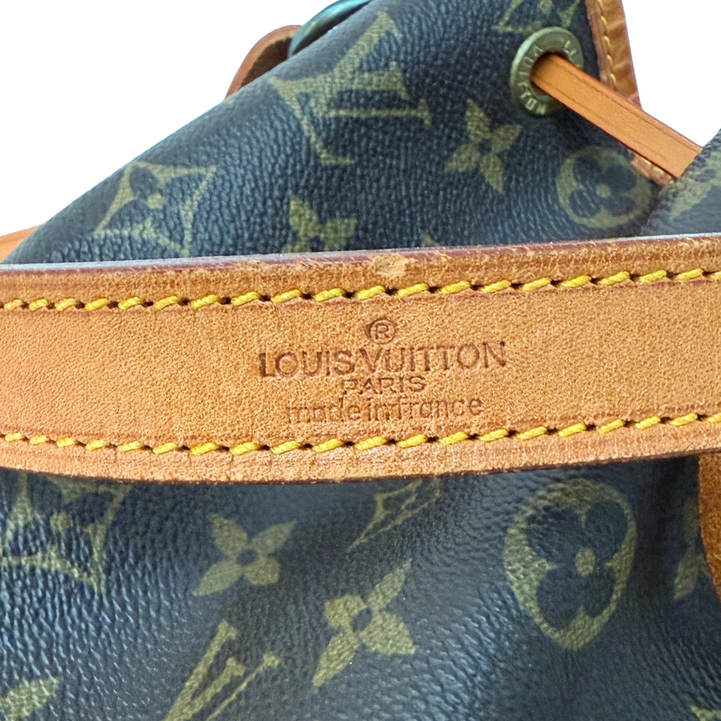 Louis Vuitton Grand Sac Noé Monogram Canvas Braun / gut