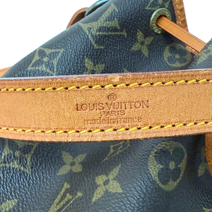 Louis Vuitton Grand Sac Noé Monogram Canvas Braun / gut