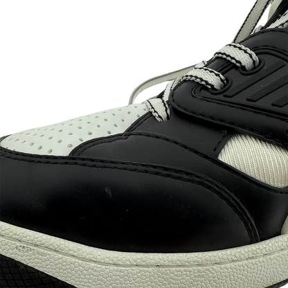 Gucci Basket High-Top Sneaker schwarz weiß Größe 46 / sehr gut Gucci