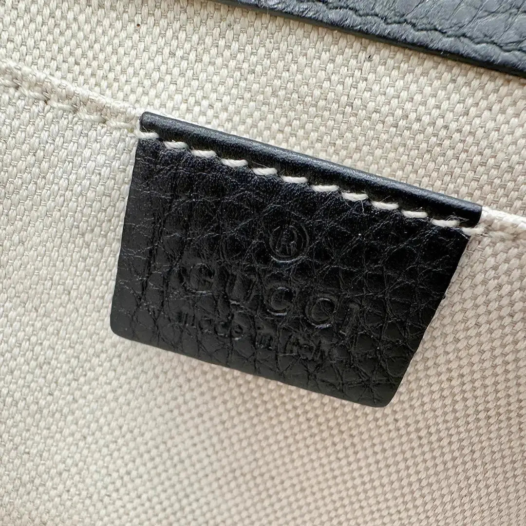 Gucci Clutch schwarz Schlangenleder / sehr gut Gucci