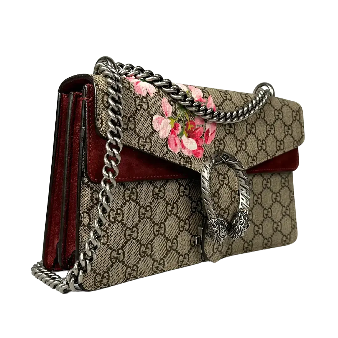 Gucci Dionysus Blooms GG Supreme Canvas Small / sehr gut Gucci