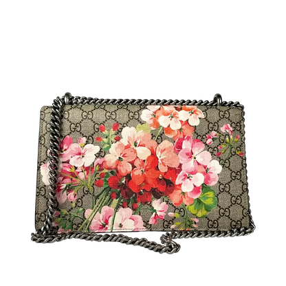 Gucci Dionysus Blooms GG Supreme Canvas Small / sehr gut Gucci