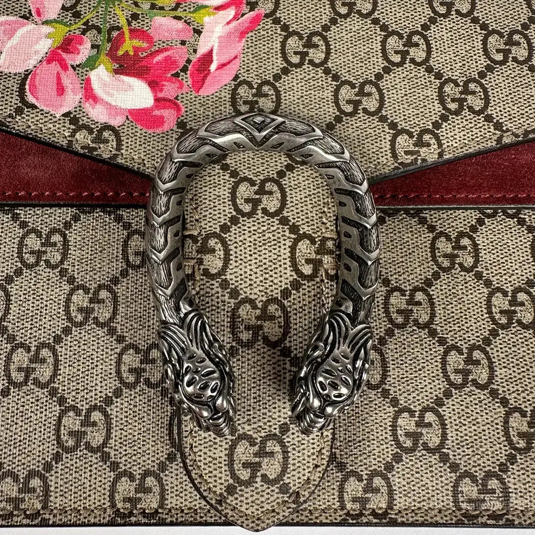 Gucci Dionysus Blooms GG Supreme Canvas Small / sehr gut Gucci