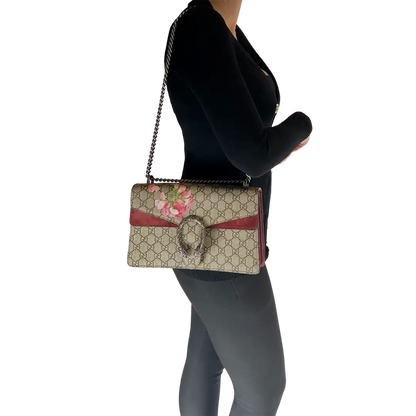 Gucci Dionysus Blooms GG Supreme Canvas Small / sehr gut Gucci