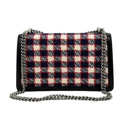 Gucci Dionysus GG Schultertasche klein Multicolor Tweed / neuwertig Gucci
