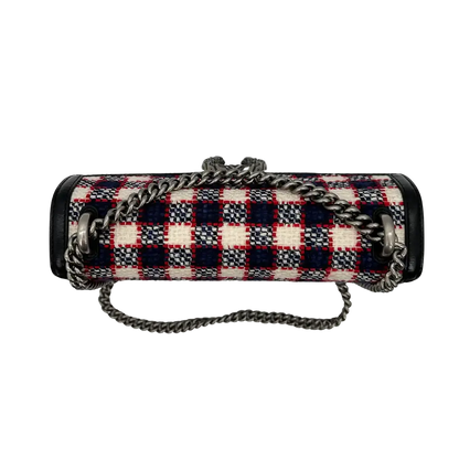 Gucci Dionysus GG Schultertasche klein Multicolor Tweed / neuwertig Gucci
