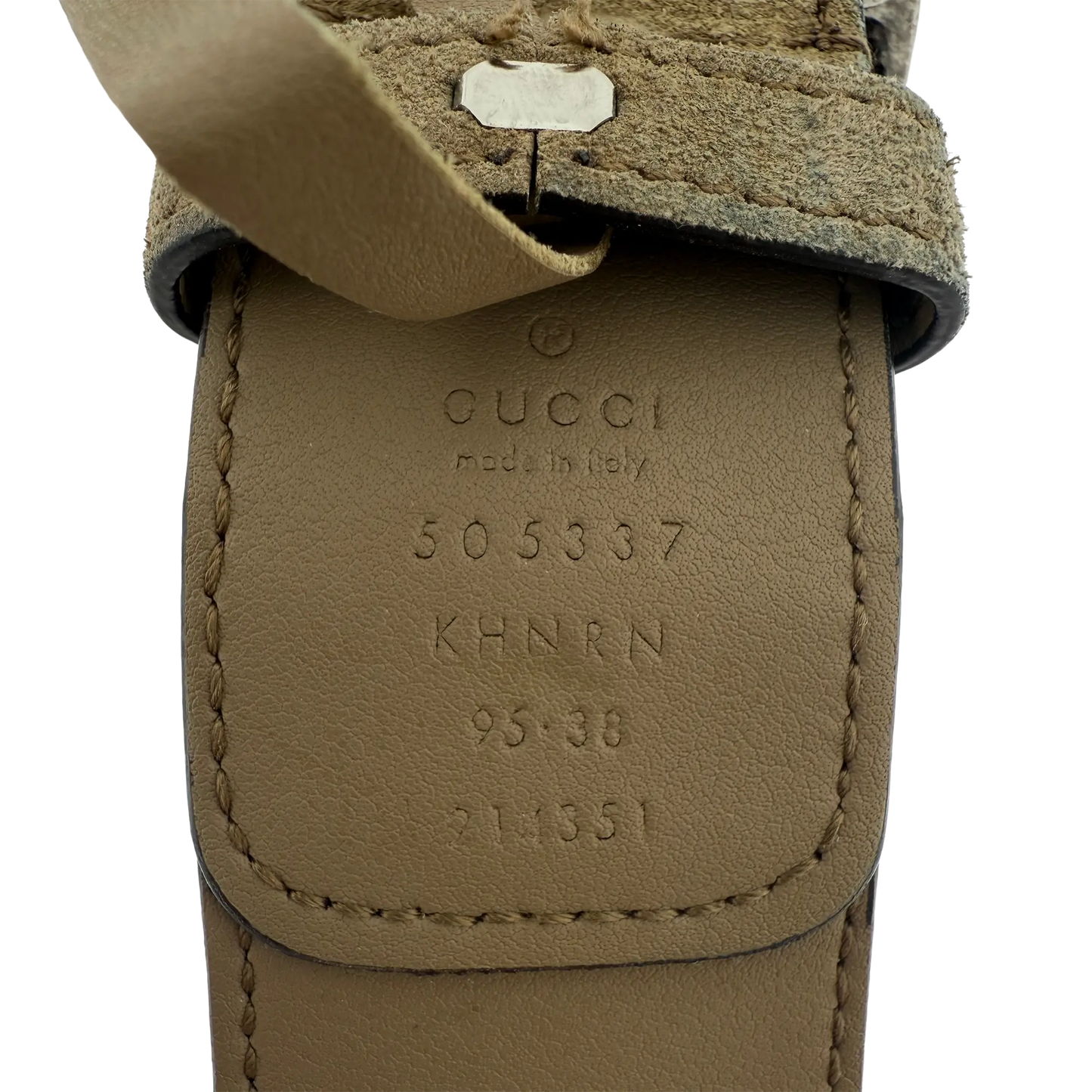 Gucci Dionysus GG Supreme Gürtel Beige 95cm / sehr gut Gucci