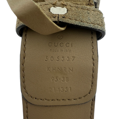 Gucci Dionysus GG Supreme Gürtel Beige 95cm / sehr gut Gucci