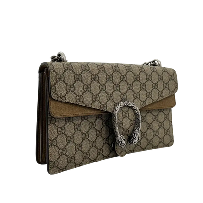 Gucci Dionysus GG Supreme Schultertasche small / sehr gut Gucci