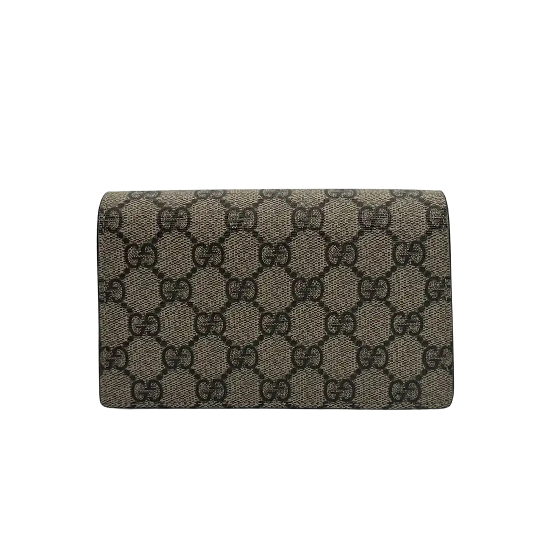 Gucci Dionysus GG Supreme Super Mini Beige Tasche / sehr gut Gucci