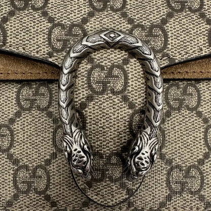 Gucci Dionysus GG Supreme Super Mini Beige Tasche / sehr gut Gucci