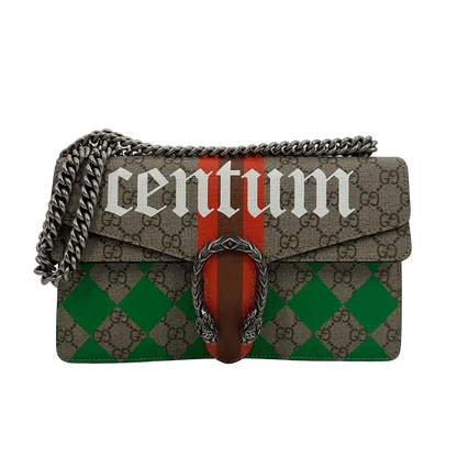 Gucci Dionysus Schultertasche Medium GG Supreme Centum Fullset / neuwertig Gucci