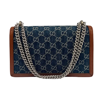 Gucci Dionysus Small Umhängetasche Blau/ Elfenbein/braun / ungetragen Gucci