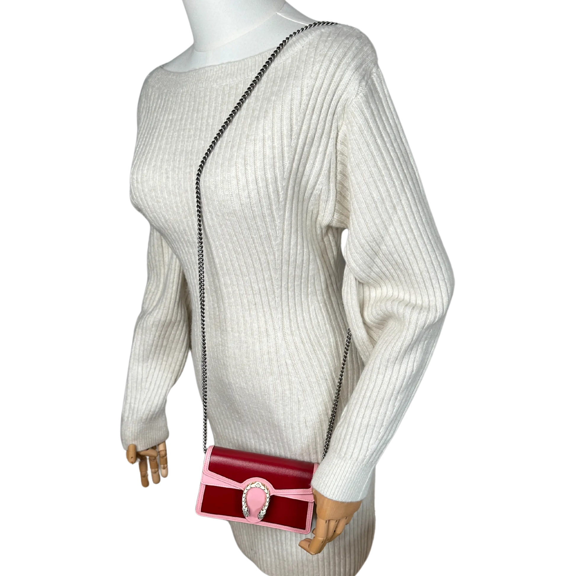 Gucci Dionysus Super Mini Multicolor Leder / sehr gut Gucci