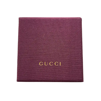Gucci GG Clip-Ohrringe mit Krisallverzierung / sehr gut Gucci