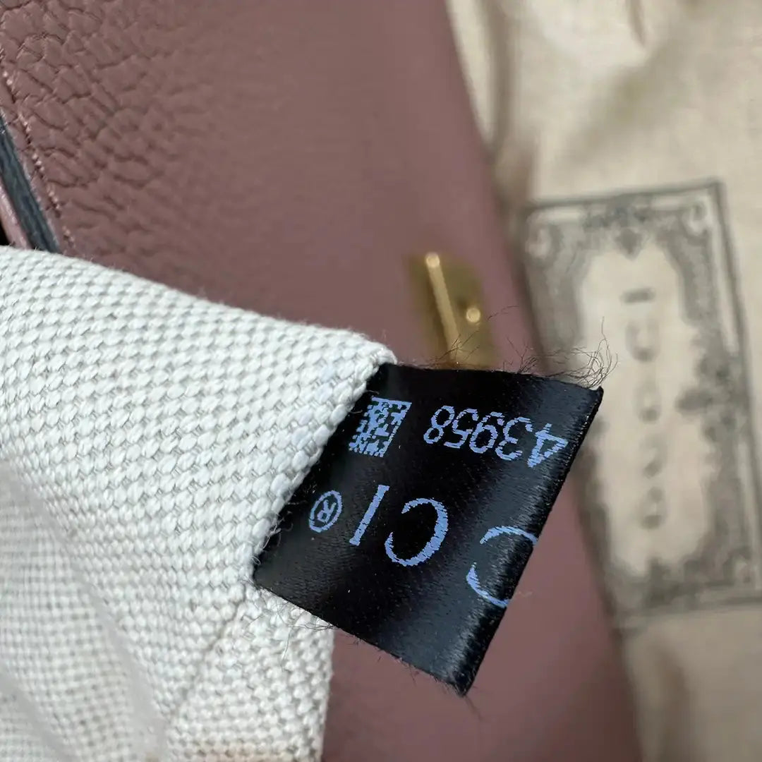 Gucci GG Marmont Top Handle Bag altrosa braun gut Echtheitscheck