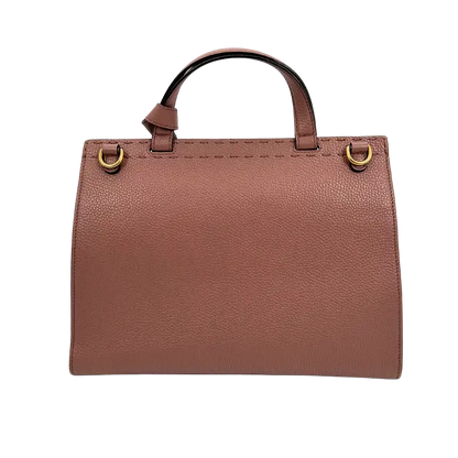 Gucci GG Marmont Top Handle Bag altrosa / braun / gut Gucci