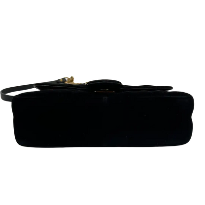 Gucci GG Marmont schwarz Fullset Small / gut Gucci
