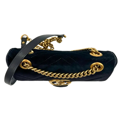 Gucci GG Marmont schwarz Fullset Small / gut Gucci