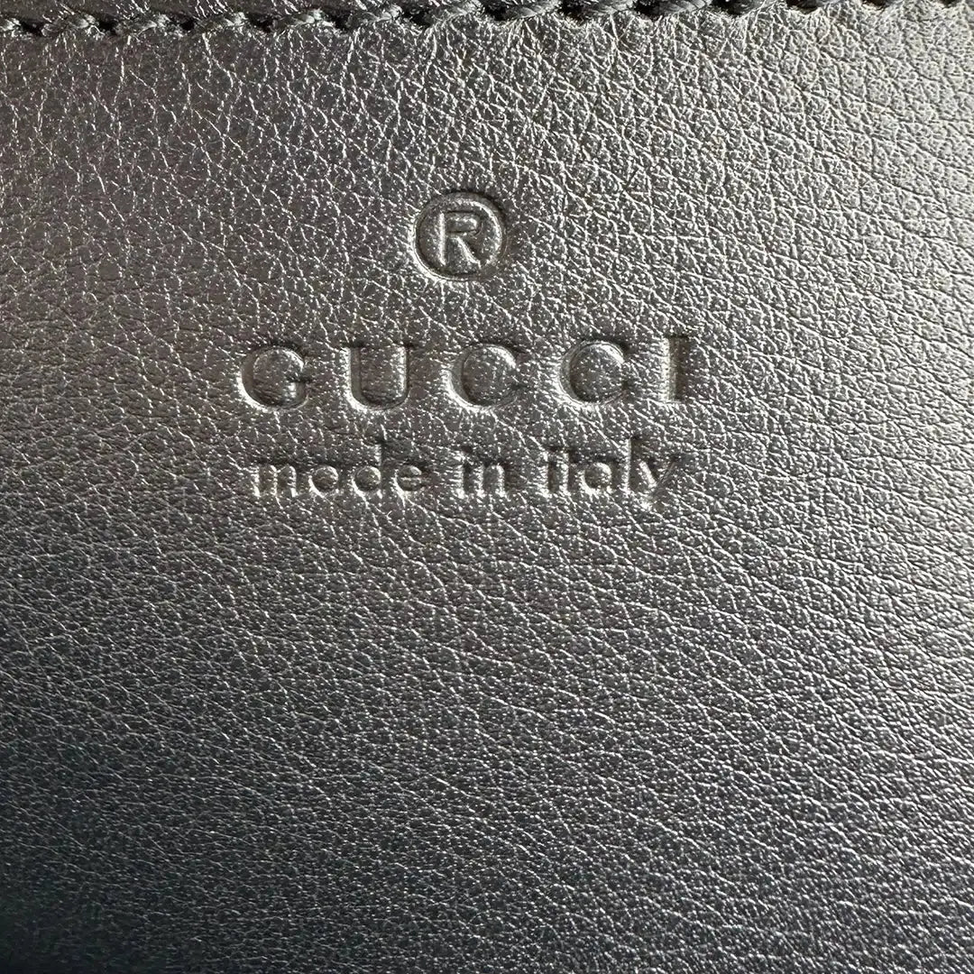 Gucci GG Marmont schwarz Lackleder Small / neuwertig Gucci