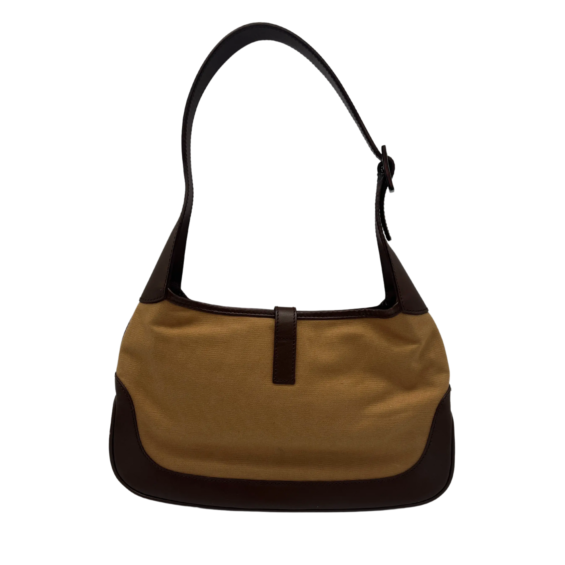 Gucci Jackie Vintage Schultertasche braun beige gut Echtheitscheck