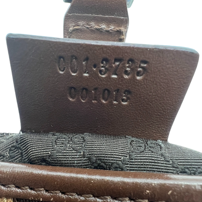 Gucci Jackie Vintage Schultertasche braun beige / gut Gucci