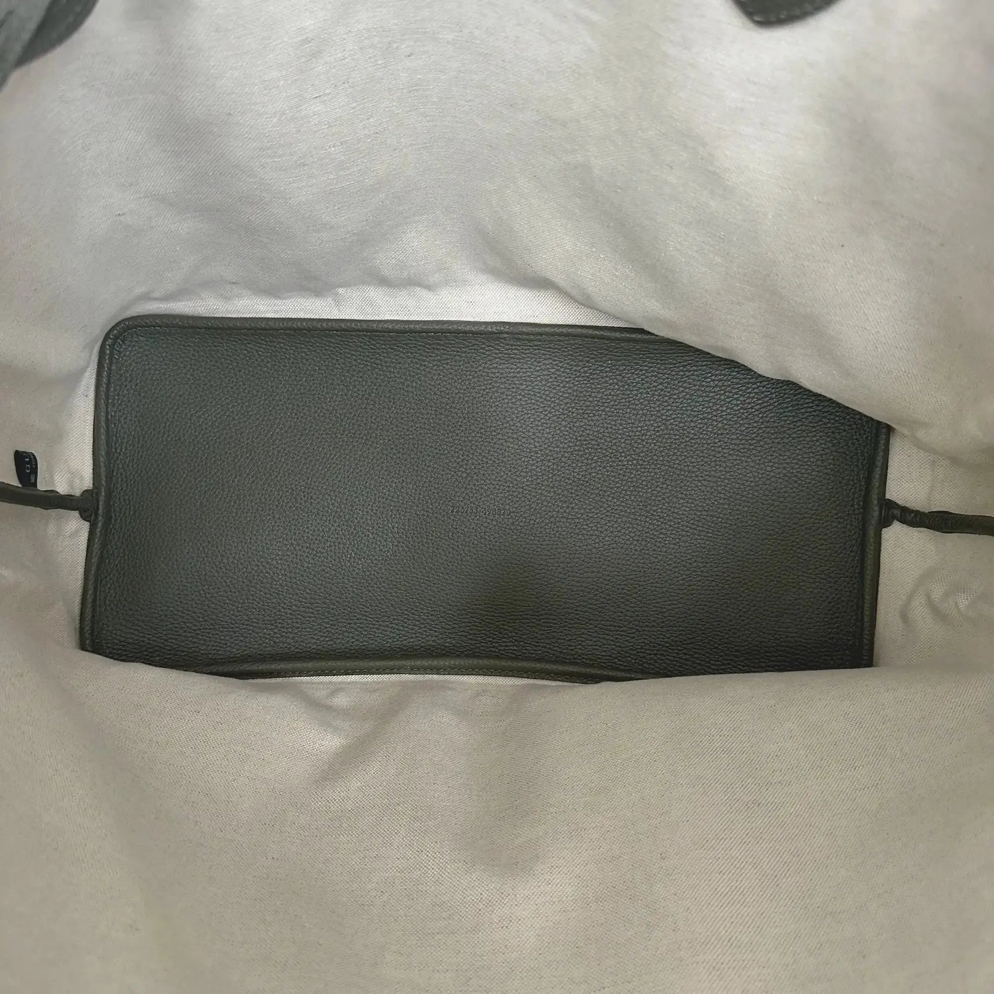 Gucci Jumbo GG Large Tote Bag Leder Olive / neuwertig Gucci
