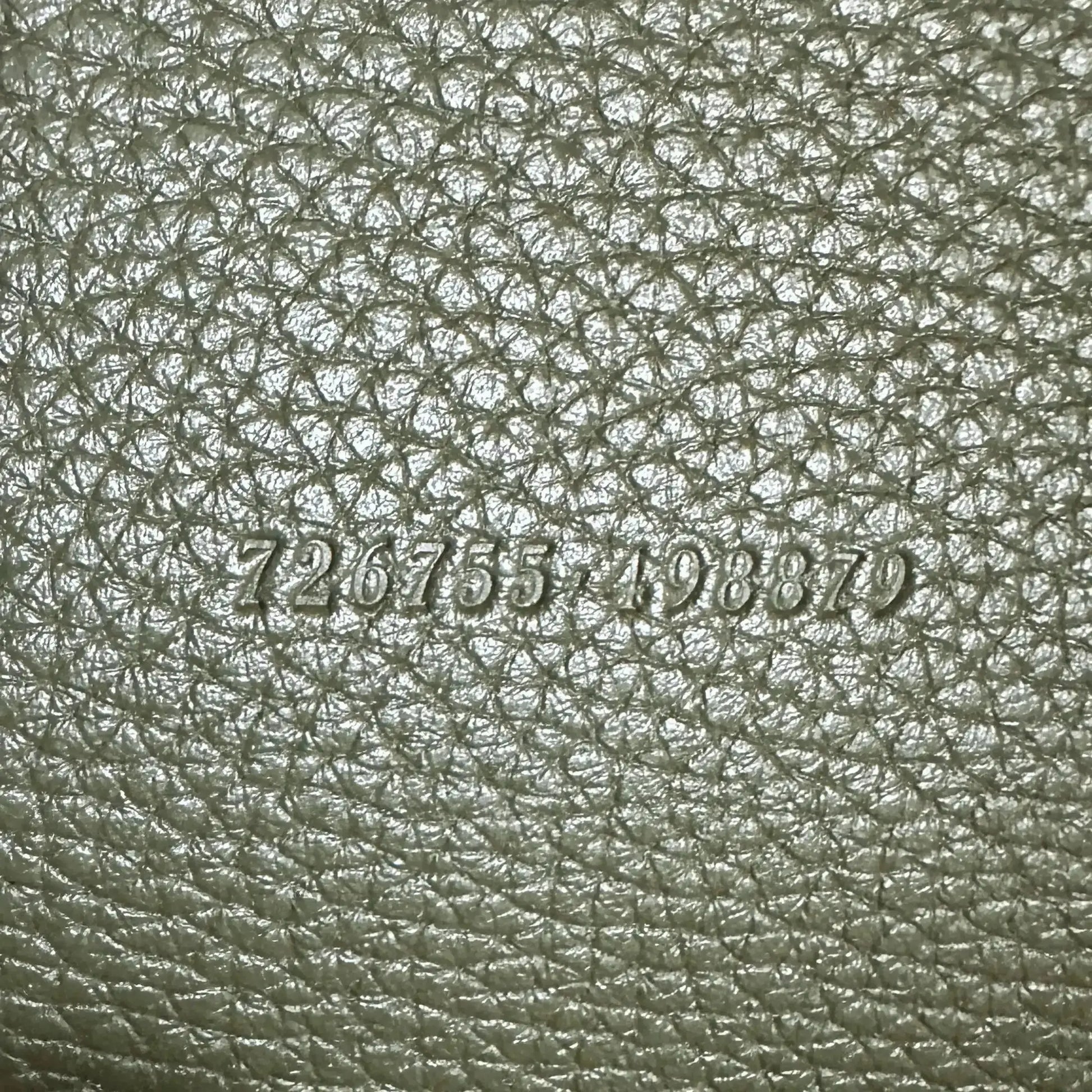 Gucci Jumbo GG Large Tote Bag Leder Olive / neuwertig Gucci