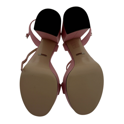 Gucci Marmont Sandalen mit Plateau rosa Größe 38 1/2 / sehr gut Gucci