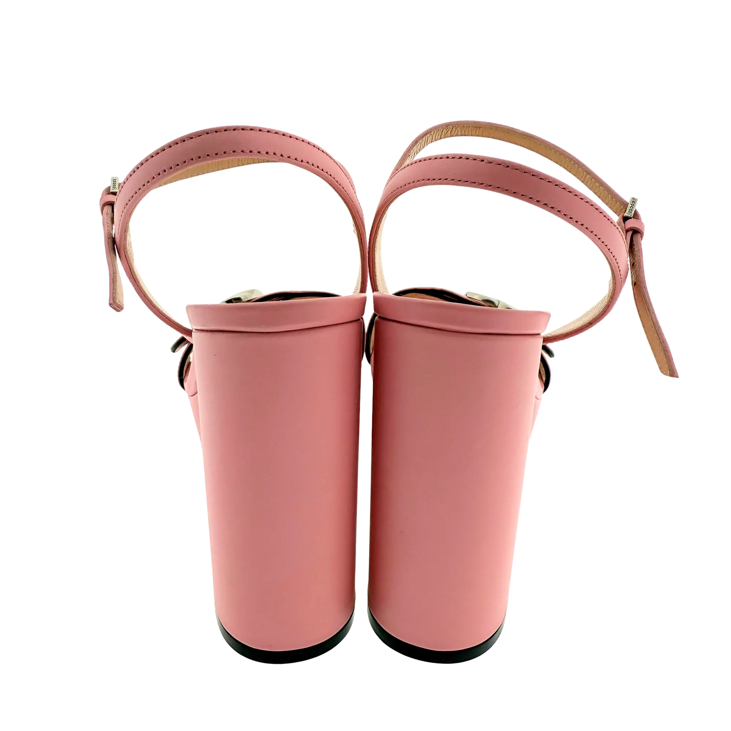 Gucci Marmont Sandalen mit Plateau rosa Größe 38 1/2 / sehr gut Gucci