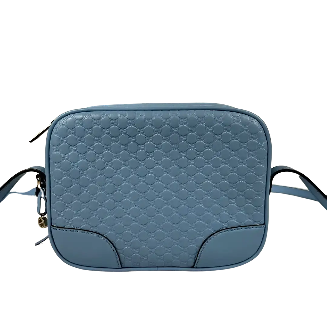 Gucci Microguccissima Camerabag hellblau / sehr gut Gucci