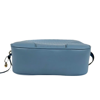 Gucci Microguccissima Camerabag hellblau / sehr gut Gucci