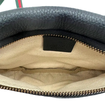 Gucci Print Belt Bag Bauchtasche Vintage Logo klein schwarz / sehr gut Gucci