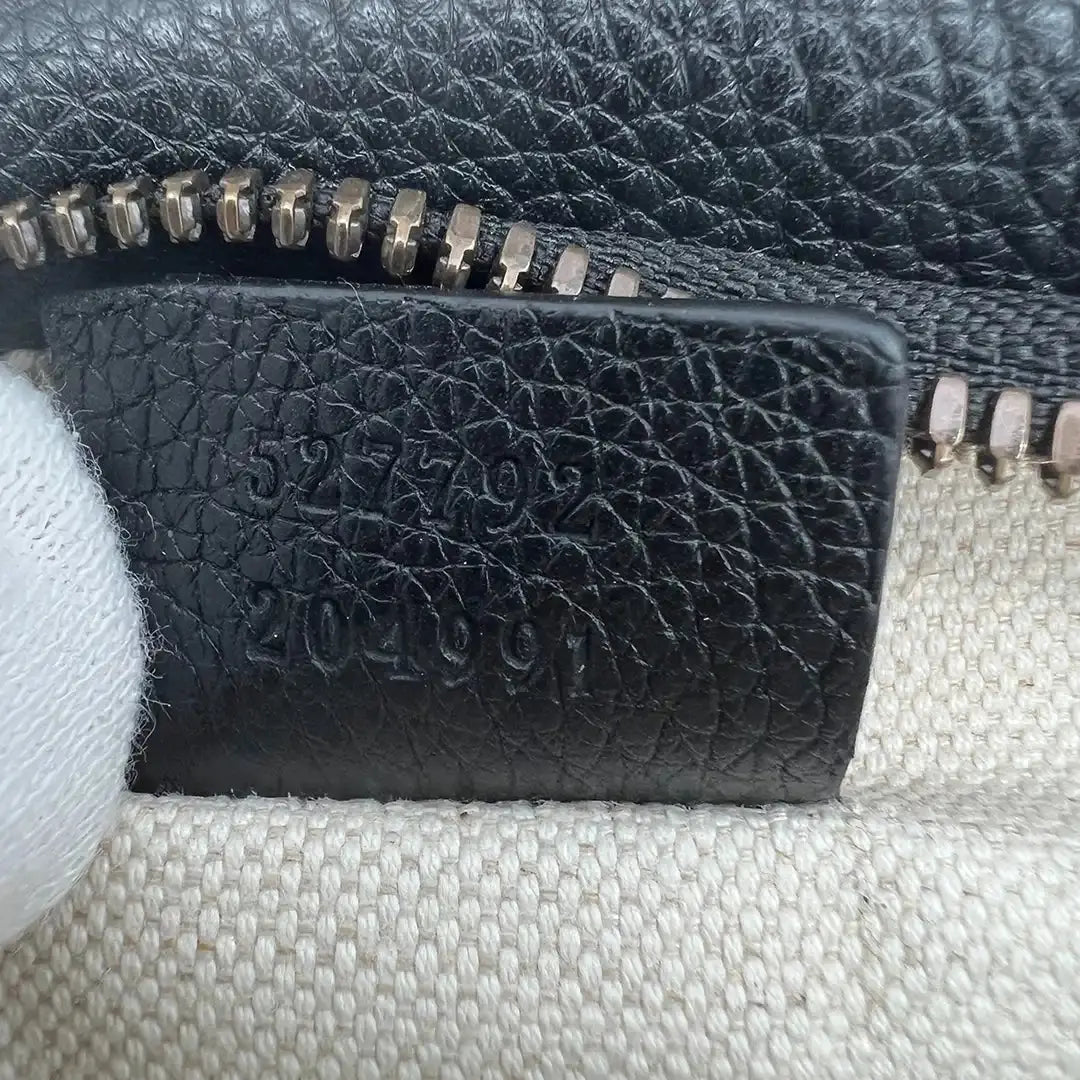 Gucci Print Belt Bag Bauchtasche Vintage Logo klein schwarz / sehr gut Gucci