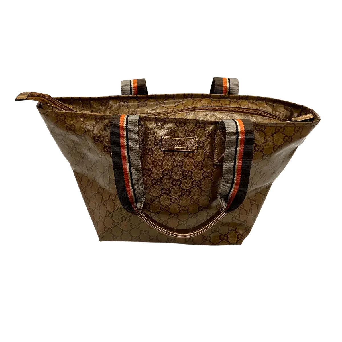 Gucci Shopper aus Canvas Gold Second Hand – Echtheitscheck