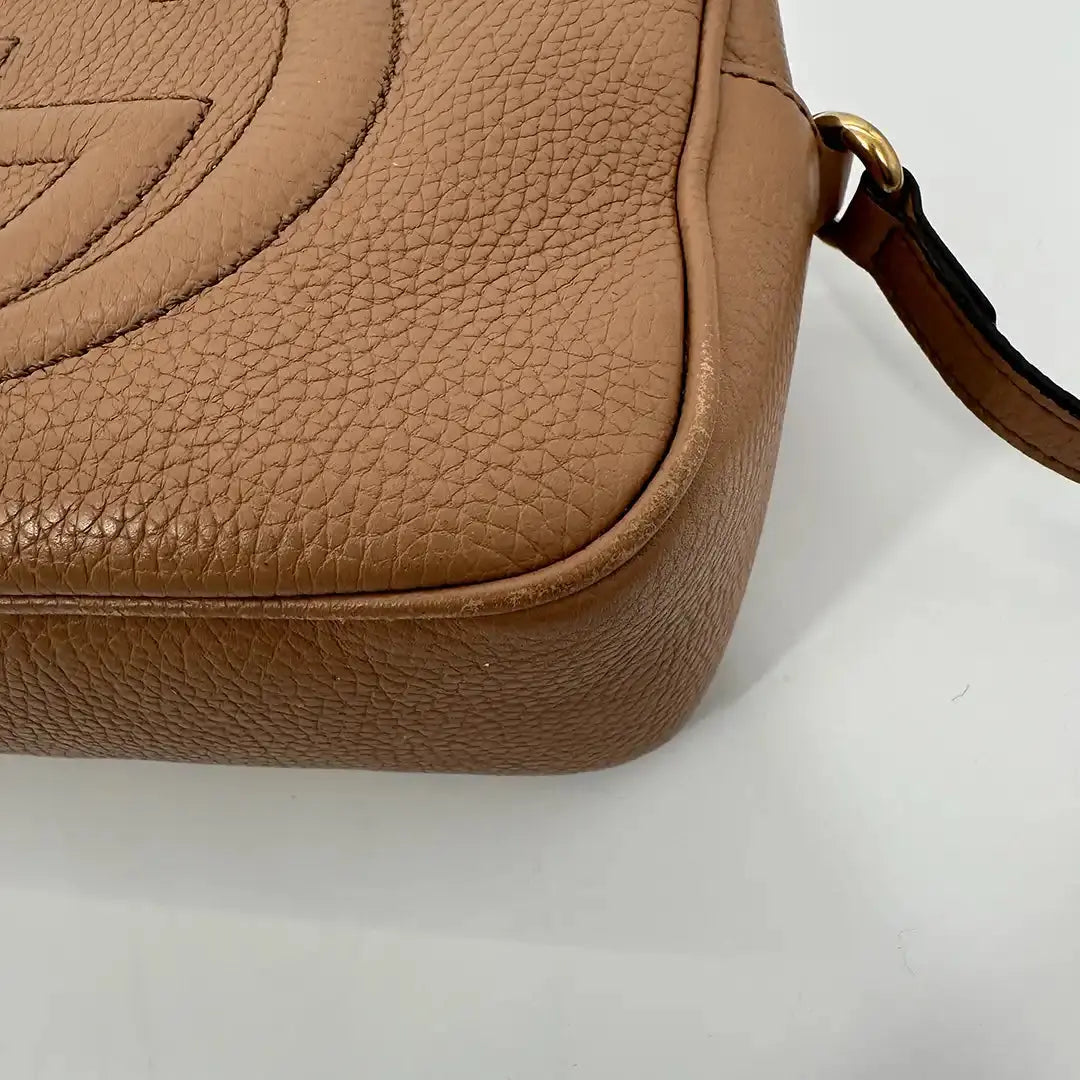 Gucci Soho Disco Tasche braun / gut Gucci