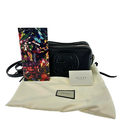 Gucci Soho Disco Tasche schwarz / sehr gut Gucci