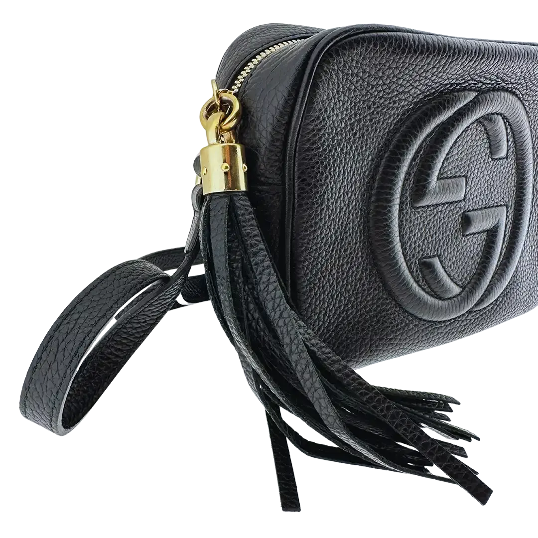 Gucci Soho Disco Tasche schwarz / sehr gut Gucci