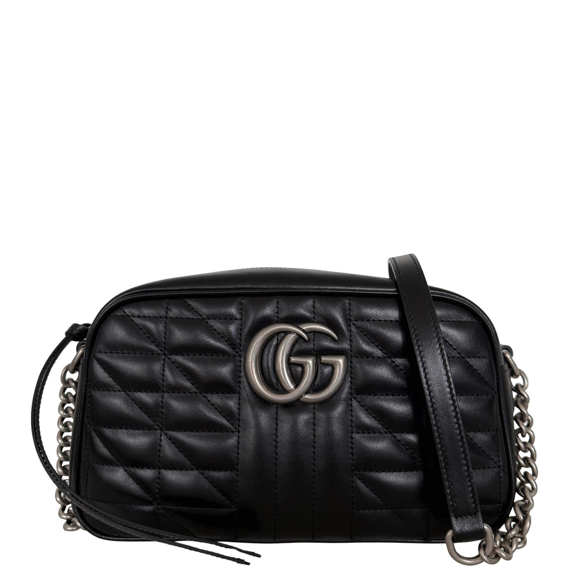 Gucci GG Marmont Kleine Camera Bag Schwarz / neuwertig Gucci