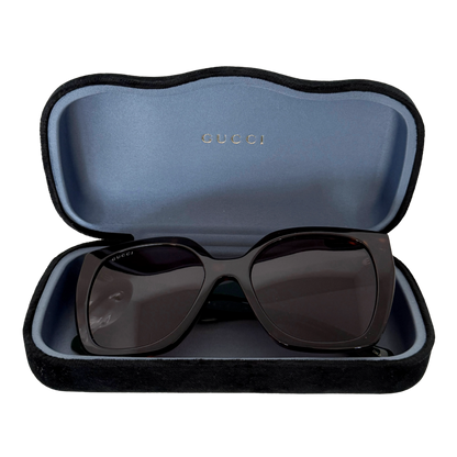 Gucci GG1300S in Havanna Dunkel Braun / neuwertig Gucci