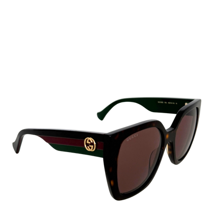 Gucci GG1300S in Havanna Dunkel Braun / neuwertig Gucci