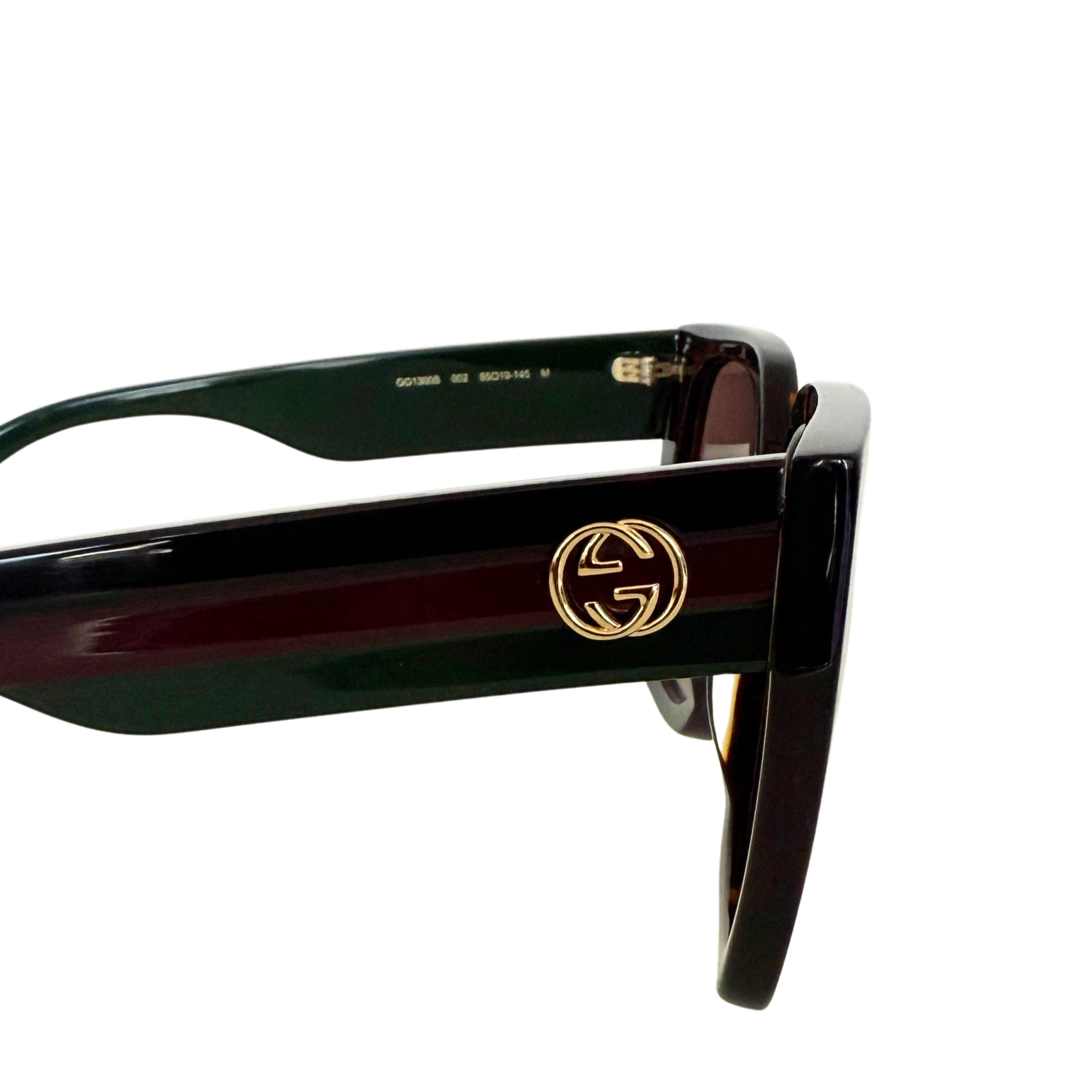 Gucci GG1300S in Havanna Dunkel Braun / neuwertig Gucci