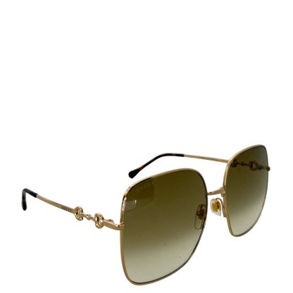 Gucci GG0879 Sonnbrille Gold / neuwertig Gucci