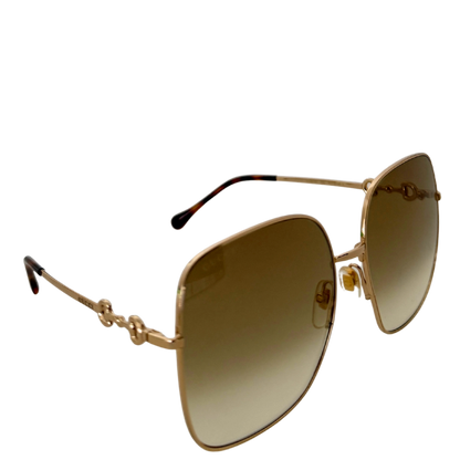 Gucci GG0879 Sonnbrille Gold / neuwertig Gucci